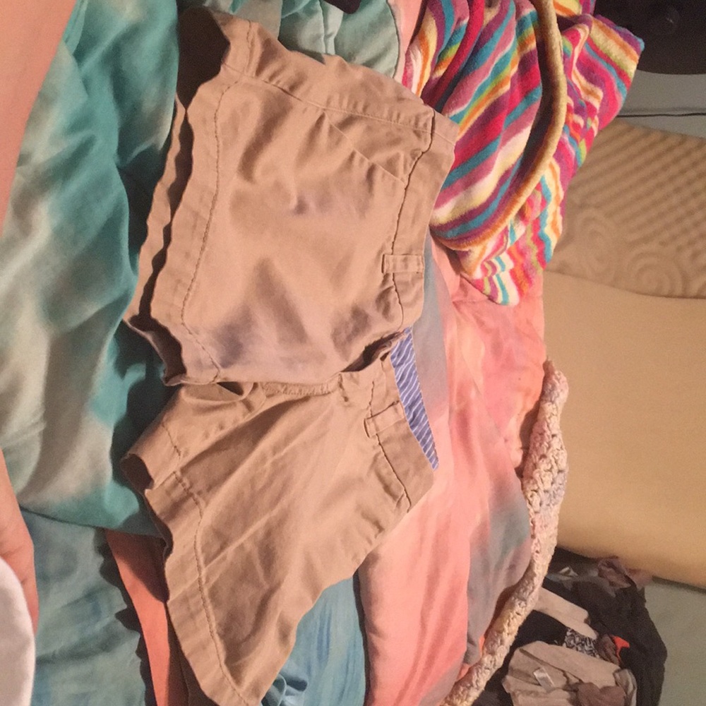 Merona khaki shorts size 2